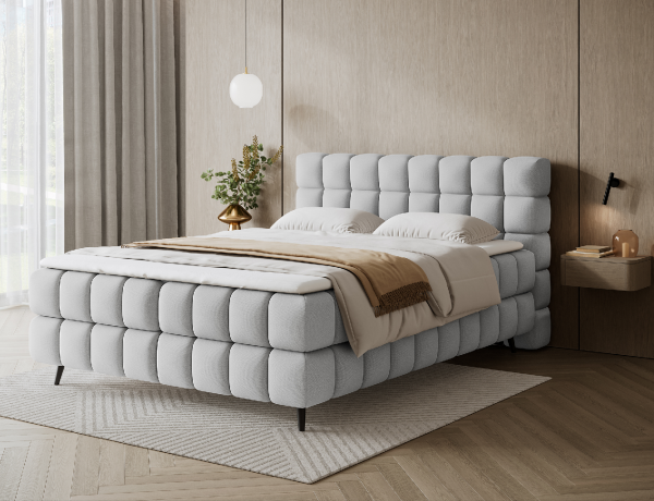 Boxspring Sabeno Rozměry: 140 x 200 cm, látka: Tonall 03