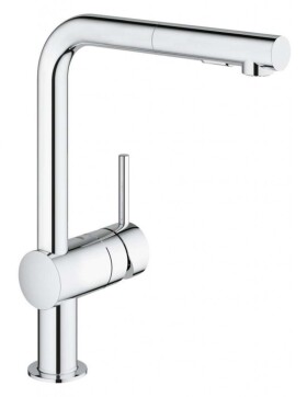 GROHE - Minta Dřezová baterie s výsuvnou sprškou, chrom 30274000