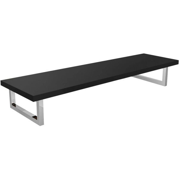 CERANO Deska pod umyvadlo Navira Pro + 2 konzole pod desku - černá matná - 120x46x3,6 cm - 606075