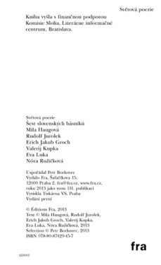 Šest slovenských básníků - Kolektiv autorú