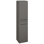 Dřevojas - Vysoká skříň s košem na prádlo DOS SVD2K 35 - N06 Lava / Úchytka T06 / N06 Lava / Pravé 210946HP