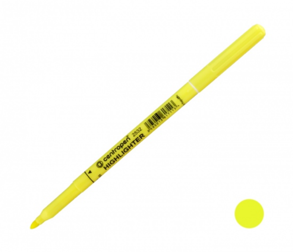 Zvýrazňovač Centropen 2532 - žlutý
