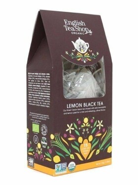 English Tea Shop Čaj Citron černý čaj bio, 15 pyramidek