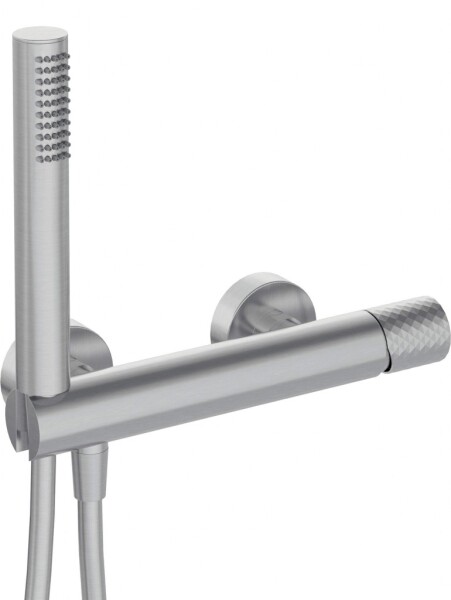 DEANTE - Silia Hexa Sprchová baterie, nerez, se sprchovým setem BHS_F41M