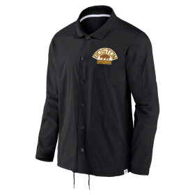 Fanatics Pánská Bunda Boston Bruins Mens True Classics Varsity Coach'S Jacket Velikost: