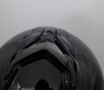 Překlápěcí helma Xrc Fronter black glossy - XL / černá