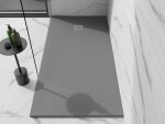 MEXEN - Stone+ sprchová vanička obdélníková 160x70, šedý beton 44617016