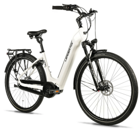 Městské elektrokolo Leader Fox NEBA 28", rám 20" (L), model 2025-3, bílá - ZDARMA dopravné, odborná montáž, seřízení a dárkový poukaz na nákup příslušenství! (Záruka nejlepší ceny. Nakupujte u autorizovaného prodejce.)