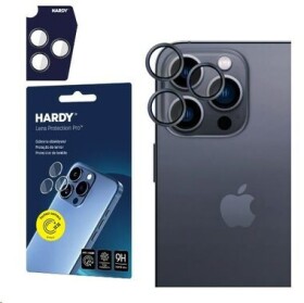 3mk HARDY Lens Protection Pro skla na fotoaparát pro Apple iPhone 14 Pro/14 Pro Max Graphite (5903108573504)