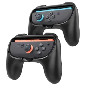 Spigen Joy-Con Grip NS100 držáky pro Nintendo Switch 2 černá 2ks (AGP10162)