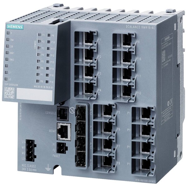 Siemens 6GK54164GS002AM2 6GK5416-4GS00-2AM2 síťový switch 10 / 100 / 1000 MBit/s