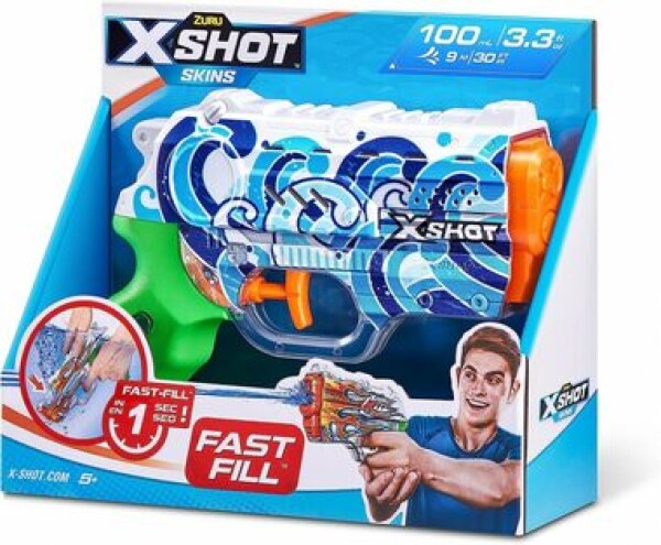 ZURU X-Shot Fast-Fill Skins Nano Water