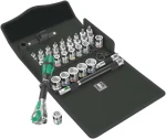 WERA 8100 SB All-in Zyklop Speed / sada s ráčnou / profil 3/8" / 35 dílný (05003536001)