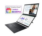 ASUS NTB Zenbook Duo (UX8406CA-OLED068X), Ultra 9-185H, 14" 2880 x 1800, 32GB, 2TB SSD, Intel Arc, W11 Pro, Gray EDF_892856