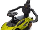 Mamido Dětské odrážedlo auto s vodící tyčí Lamborghini Sian zelené
