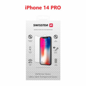 SWISSTEN Ochranné temperované sklo 2.5D pro Apple iPhone 14 PRO (74517931)