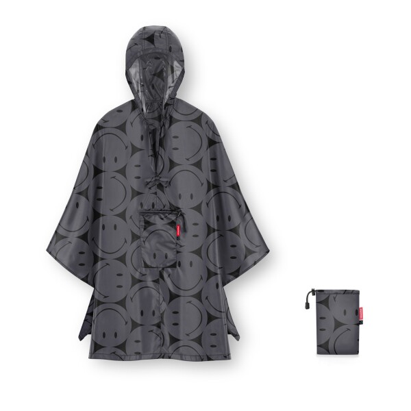 Poncho Reisenthel Mini Maxi Poncho Smiley® grey