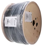 Extralink CAT6A F/UTP vnitřní / Síťový kabel / kroucená dvojlinka / 305 m / s gelem / PoE++