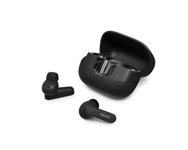 Philips TAT3000BK černá / Bezdrátová sluchátka do uší / Bluetooth 6.0 / dotykové ovládání / USB-C (TAT3000BK/00)