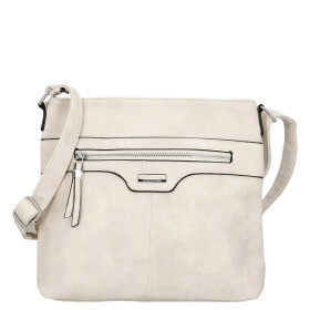 Stylová dámská crossbody kabelka Rula, béžová