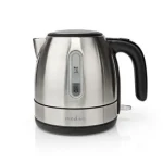 Nedis KAWK300EAL stříbrná / Rychlovarná konvice / 2200 W / 1.0 l / Nerezová ocel (KAWK300EAL)