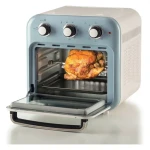 Ariete 4632BL Vintage světle modrá / Horkovzdušná fritéza 3v1 / 1400 W / 16 l / až 230°C / 60 min časovač (4632BL)