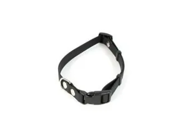 Fenica iQsil černý / Obojek pro psy / 15 x 27-43 cm (8592644101851)