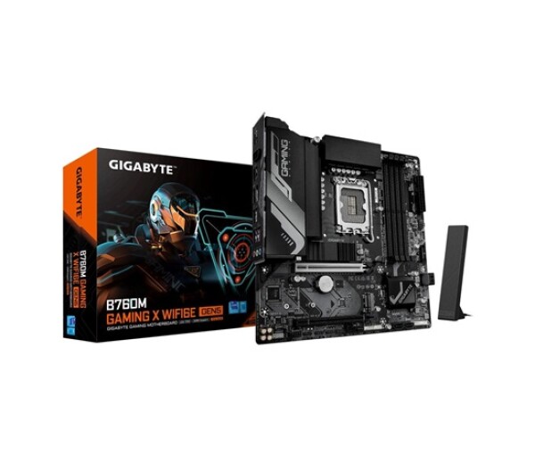 GIGABYTE MB Sc LGA1700 B760M GAMING X WIFI6E GEN5, Intel B760, 4xDDR5, 1xDP, 1xHDMI, WiFi, mATX EDF_1706255