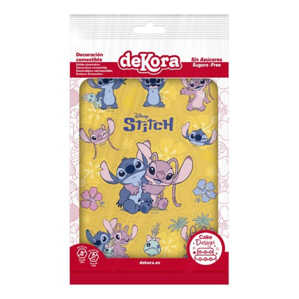 Dortisimo Jedlá hmota Dekora Stitch (21 x 15 cm)