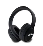 DKNY PU Leather Arch Logo Bezdrátová Sluchátka Black (57983120028)