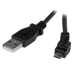 StarTech USB-A - Micro-USB lomený černá / Nabíjecí kabel / 2 m / 480 Mbit/s (USBAUB2MU)