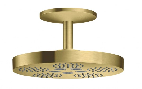 AXOR - One Hlavová sprcha, průměr 28 cm, 2 proudy, kartáčovaná mosaz 48494950