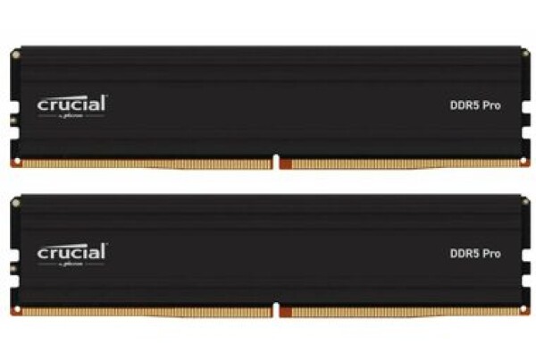 Crucial Pro 64GB (2x 32GB) DDR5 5600MHz / CL46 / DIMM / 1.1V / Unbuffered / XMP 3.0 / EXPO (CP2K32G56C46U5)