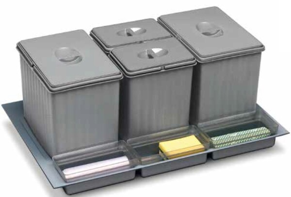 Gollinucci vestavný odpadkový koš Sistema 938/3 (231180)