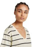 ICEBREAKER Wmns Mer 150 Tech Lite SS Relax V Neck Tee, Undyed/Midnight Navy/S velikost: XS