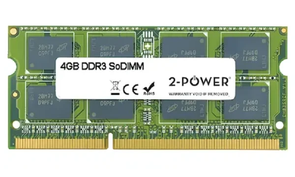 2-Power 4GB DDR3 1066 MHz / Operační paměť / SO-DIMM / PC3-8500S / CL7 / 2Rx8 (MEM5003A)