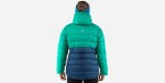 Dámská péřová bunda MOUNTAIN EQUIPMENT W's Trango Jacket Majolica/Deep Green