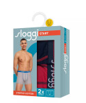 Pánské boxerky Start Short C2P box - červené M008 - SLOGGI BLUE 8