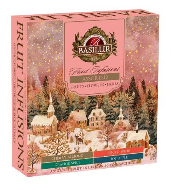 BASILUR Christmas Fruit 40 x1,8 g