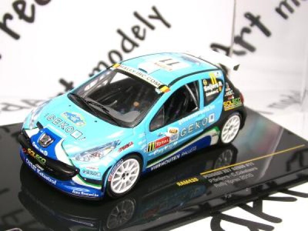 11/23 - PEUGEOT 207 S2000 n.11 Snijers Ypres 2010 - IXO 1:43