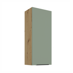 Horní skříňka Aria 45 G-108 1F Barva korpusu: Dub artisan, Barva dvířek: SA - Aquamarine AFM