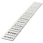 LAPP 83260168 27-18 SR značení přístrojů Druh montáže: nalepení Potisknutelná plocha: 18 x 27 mm stříbrná Počet markerů: 1000 1000 ks