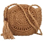 Stylová letní crossbody kabelka Caetano, khaki