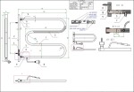 OLSEN SPA - Elektrický sušák otočný - Barva - Černá , Materiál - Komaxit, Rozměr radiátoru - ES 2 - 35 x 565 x 475 mm, Výkon - 40 W OLBES2OCER