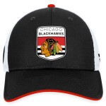 Fanatics Pánská kšiltovka Chicago Blackhawks Draft 2023 Podium Trucker Adjustable Authentic Pro