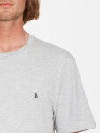 Volcom Stone Blanks Bsc HEATHER GREY pánské tričko krátkým rukávem