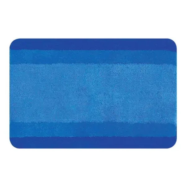 Spirella BALANCE koupelnová předložka 70 x 120 cm modrá / polyester / protiskluzová (7610583092083)