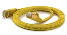 Wantec CAT6a FTP 0,25 m žlutá / Patch kabel / RJ-45 / 250 MHz (7059)
