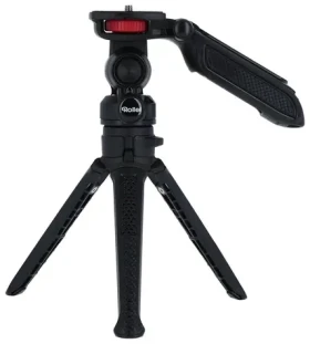 Rollei Creator Grip Mini tripod černá / Stativ / Zátěž 3kg / Vytažený 19.8 cm (11307)