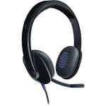 Logitech H540 Počítače Sluchátka On Ear kabelová stereo černá Redukce šumu mikrofonu